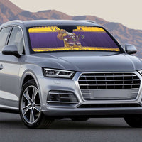 Merry Christmas from Vikingnations Auto Sun Shade Valhalla-La Santa - Wonder Print Shop