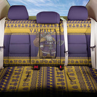Merry Christmas from Vikingnations Back Car Seat Cover Valhalla-La Santa - Wonder Print Shop