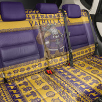Merry Christmas from Vikingnations Back Car Seat Cover Valhalla-La Santa - Wonder Print Shop