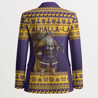 Merry Christmas from Vikingnations Blazer Valhalla-La Santa - Wonder Print Shop