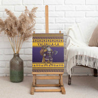 Merry Christmas from Vikingnations Canvas Wall Art Valhalla-La Santa - Wonder Print Shop