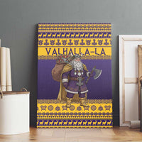 Merry Christmas from Vikingnations Canvas Wall Art Valhalla-La Santa - Wonder Print Shop