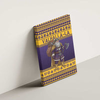 Merry Christmas from Vikingnations Canvas Wall Art Valhalla-La Santa - Wonder Print Shop