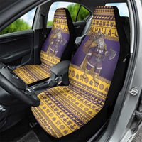 Merry Christmas from Vikingnations Car Seat Cover Valhalla-La Santa - Wonder Print Shop