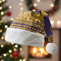 Merry Christmas from Vikingnations Christmas Santa Hat Valhalla-La Santa - Wonder Print Shop