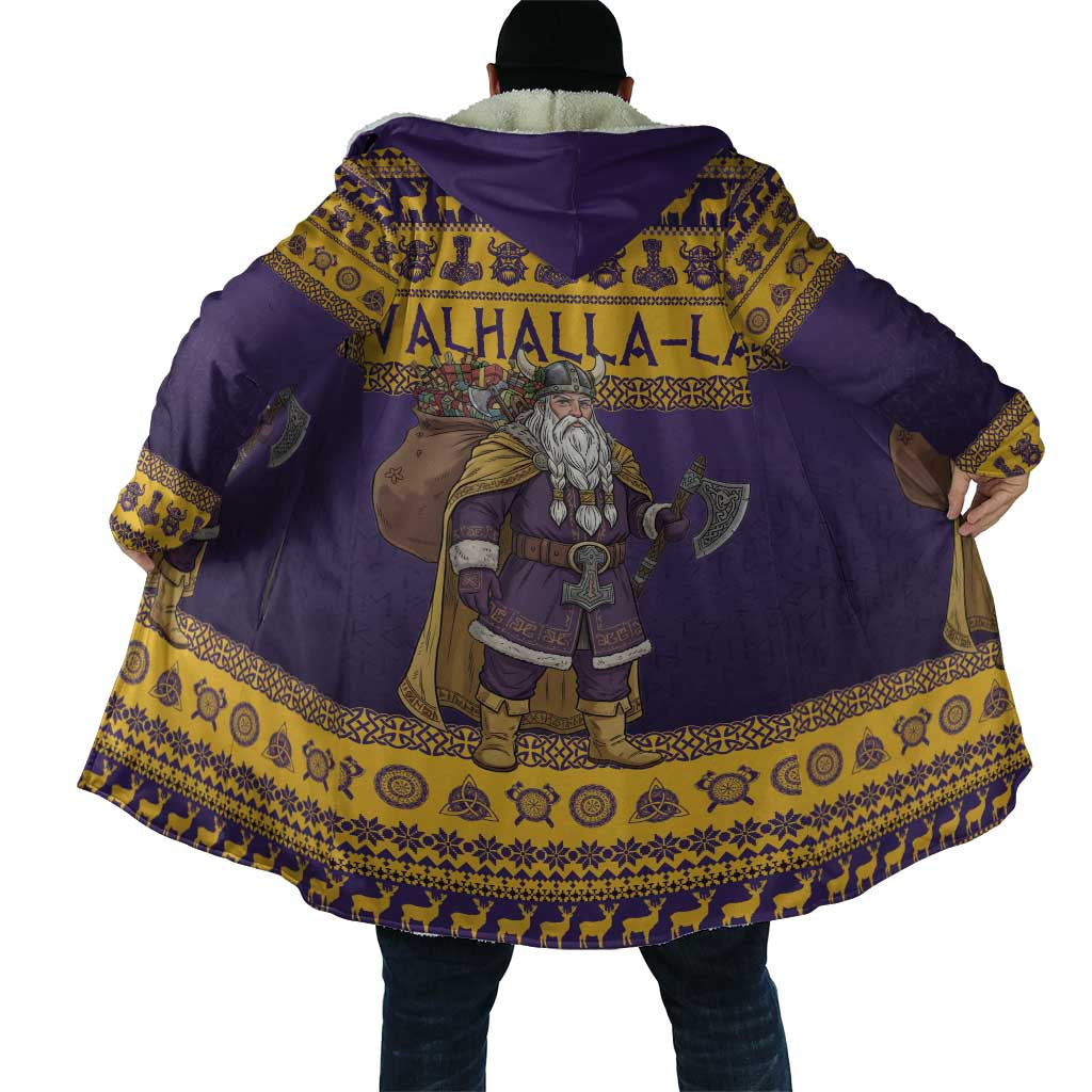Merry Christmas from Vikingnations Cloak Valhalla-La Santa - Wonder Print Shop