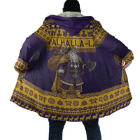 Merry Christmas from Vikingnations Cloak Valhalla-La Santa - Wonder Print Shop