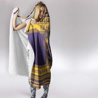 Merry Christmas from Vikingnations Hooded Blanket Valhalla-La Santa - Wonder Print Shop