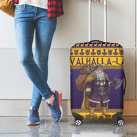 Merry Christmas from Vikingnations Luggage Cover Valhalla-La Santa - Wonder Print Shop