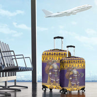 Merry Christmas from Vikingnations Luggage Cover Valhalla-La Santa - Wonder Print Shop