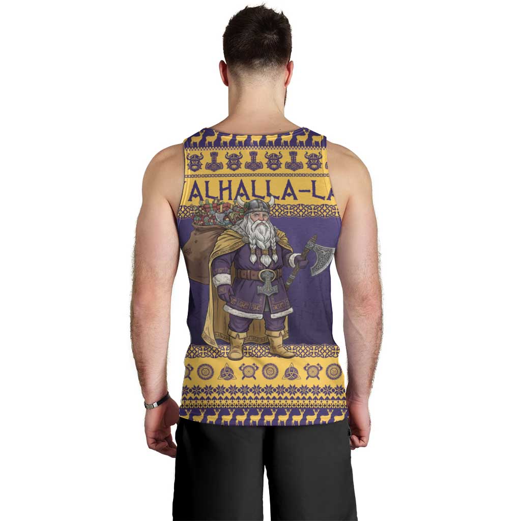 Merry Christmas from Vikingnations Men Tank Top Valhalla-La Santa - Wonder Print Shop