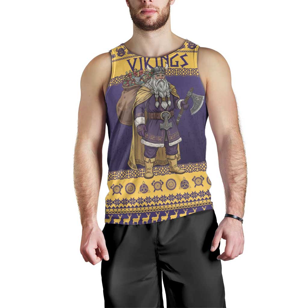 Merry Christmas from Vikingnations Men Tank Top Valhalla-La Santa - Wonder Print Shop