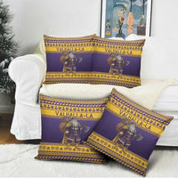 Merry Christmas from Vikingnations Pillow Cover Valhalla-La Santa - Wonder Print Shop