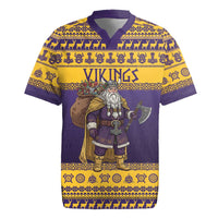 Merry Christmas from Vikingnations Rugby Jersey Valhalla-La Santa - Wonder Print Shop