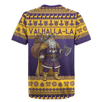 Merry Christmas from Vikingnations Rugby Jersey Valhalla-La Santa - Wonder Print Shop