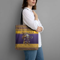 Merry Christmas from Vikingnations Tote Bag Valhalla-La Santa - Wonder Print Shop