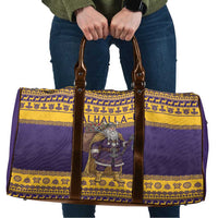 Merry Christmas from Vikingnations Travel Bag Valhalla-La Santa - Wonder Print Shop