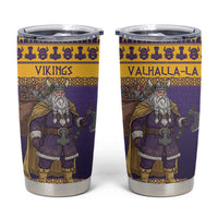 Merry Christmas from Vikingnations Tumbler Cup Valhalla-La Santa - Wonder Print Shop