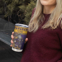 Merry Christmas from Vikingnations Tumbler Cup Valhalla-La Santa - Wonder Print Shop