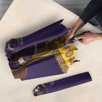 Merry Christmas from Vikingnations Umbrella Valhalla-La Santa - Wonder Print Shop