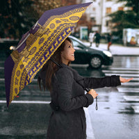 Merry Christmas from Vikingnations Umbrella Valhalla-La Santa - Wonder Print Shop