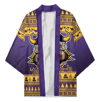 Viking-Inspired Football Christmas Kimono Valhalla-la Viking Warrior - Wonder Print Shop