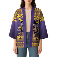 Viking-Inspired Football Christmas Kimono Valhalla-la Viking Warrior - Wonder Print Shop