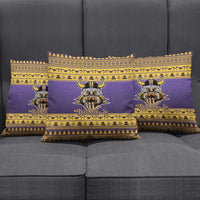 Viking-Inspired Football Christmas Pillow Cover Valhalla-la Viking Warrior - Wonder Print Shop