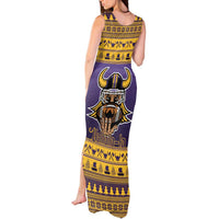 Viking-Inspired Football Christmas Tank Maxi Dress Valhalla-la Viking Warrior - Wonder Print Shop