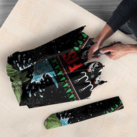 Merry Fishmas Santa Riding Bass Umbrella Funny Christmas - Wonder Print Shop