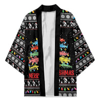 Merry Fishmas Kimono Fishing Christmas Tree Lights - Wonder Print Shop