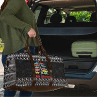 Merry Fishmas Travel Bag Fishing Christmas Tree Lights - Wonder Print Shop