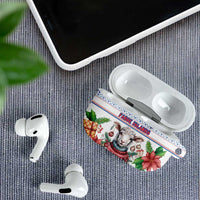 Faroe Islands Christmas AirPods Case Cute Faroese Sheep Xmas Patterns - Wonder Print Shop