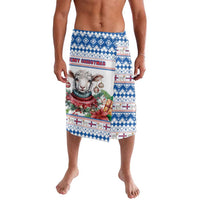 Faroe Islands Christmas Lavalava Cute Faroese Sheep Xmas Patterns - Wonder Print Shop