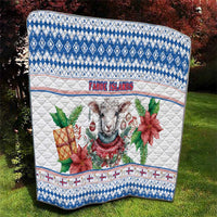 Faroe Islands Christmas Quilt Cute Faroese Sheep Xmas Patterns - Wonder Print Shop