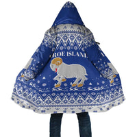 Faroe Islands Christmas Cloak Coat Of Arms Xmas Patterns - Wonder Print Shop