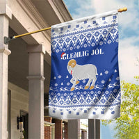 Faroe Islands Christmas Garden Flag Coat Of Arms Xmas Patterns - Wonder Print Shop