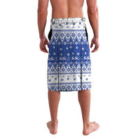 Faroe Islands Christmas Lavalava Coat Of Arms Xmas Patterns - Wonder Print Shop