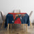 Custom Spain Rugby Tablecloth Los Leones Lion Mascot - Wonder Print Shop