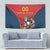 Custom Spain Rugby Tapestry Los Leones Lion Mascot - Wonder Print Shop