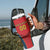 Custom Spain Rugby Tumbler With Handle Los Leones Lion Mascot - Wonder Print Shop