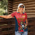 Custom Spain Rugby Women Polo Shirt Los Leones Lion Mascot - Wonder Print Shop