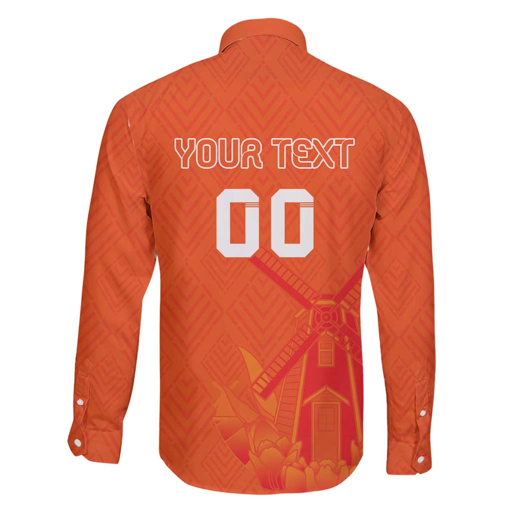 Custom Netherlands Rugby Family Matching Short Sleeve Bodycon Dress and Hawaiian Shirt Windmill and Tulips With Jersey Pattern - Wonder Print Shop