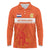 Custom Netherlands Rugby Long Sleeve Polo Shirt Windmill and Tulips With Jersey Pattern - Wonder Print Shop