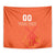 Custom Netherlands Rugby Tapestry Windmill and Tulips With Jersey Pattern - Wonder Print Shop