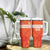 Custom Netherlands Rugby Tumbler With Handle Windmill and Tulips With Jersey Pattern - Wonder Print Shop