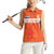 Custom Netherlands Rugby Women Sleeveless Polo Shirt Windmill and Tulips With Jersey Pattern - Wonder Print Shop