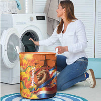 Netherlands Koningsdag Laundry Basket Dutch Lion of Royal Pride