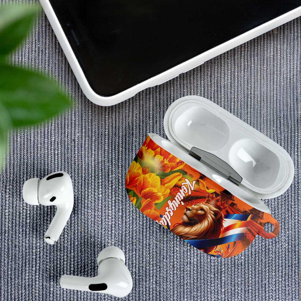 Netherlands Koningsdag AirPods Case Dutch Lion of Royal Pride