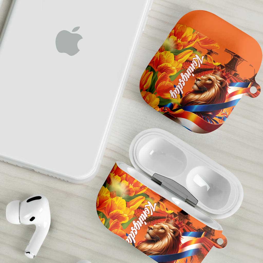 Netherlands Koningsdag AirPods Case Dutch Lion of Royal Pride